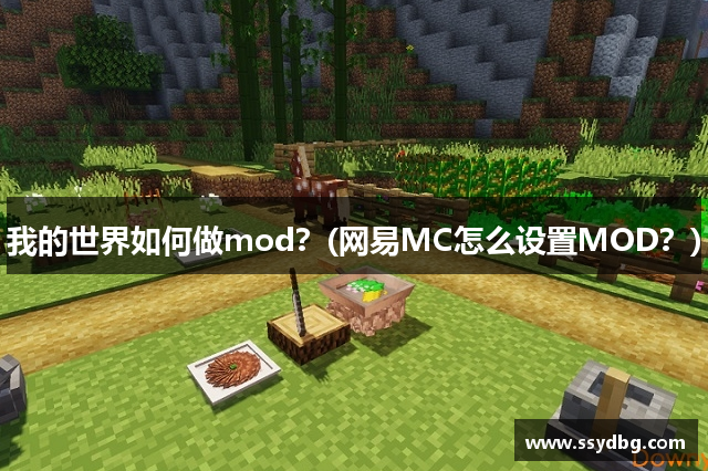 我的世界如何做mod？(网易MC怎么设置MOD？)